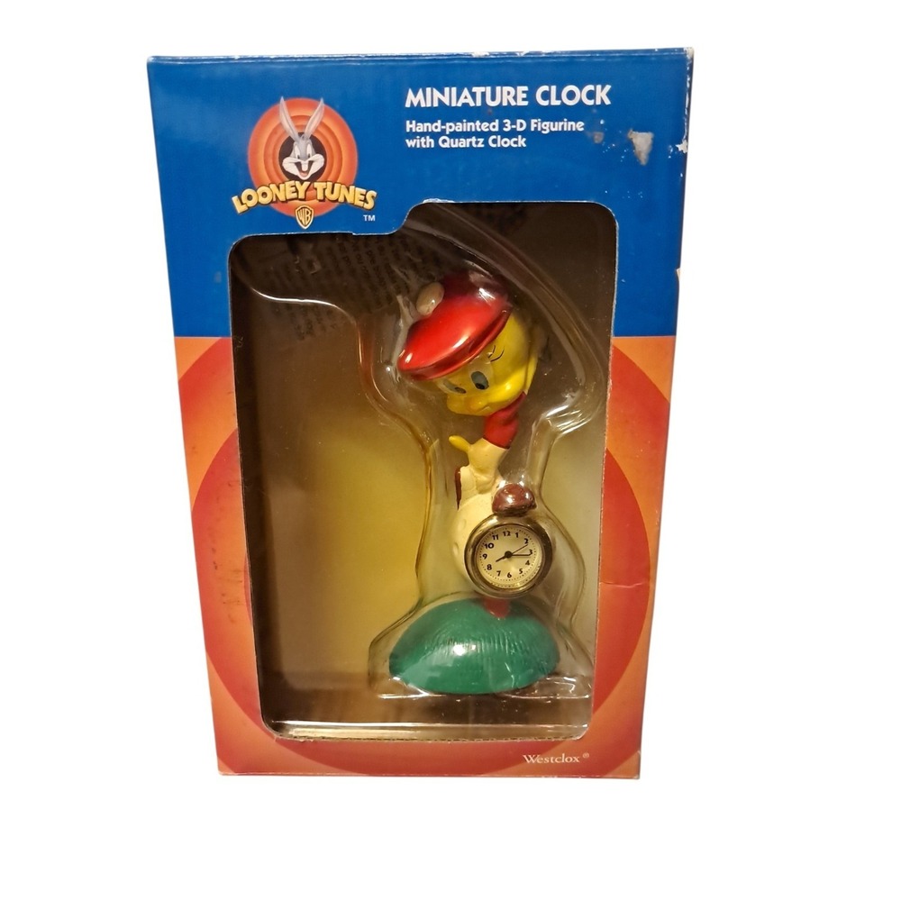 1999 Looney Tunes Golfing Tweety / Westclox /‎ New in Box!